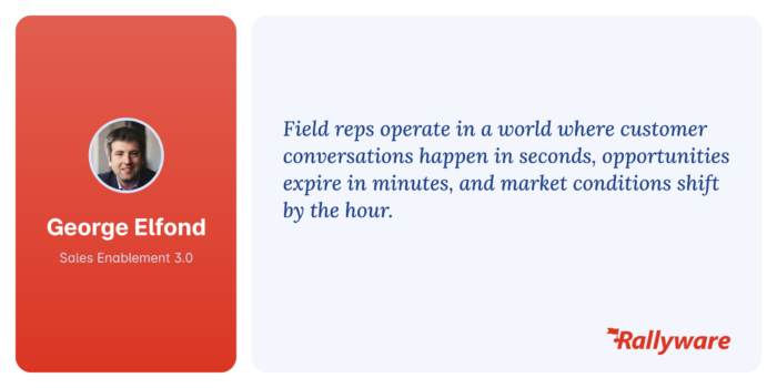 George Elfond on Sales Enablement 3.0