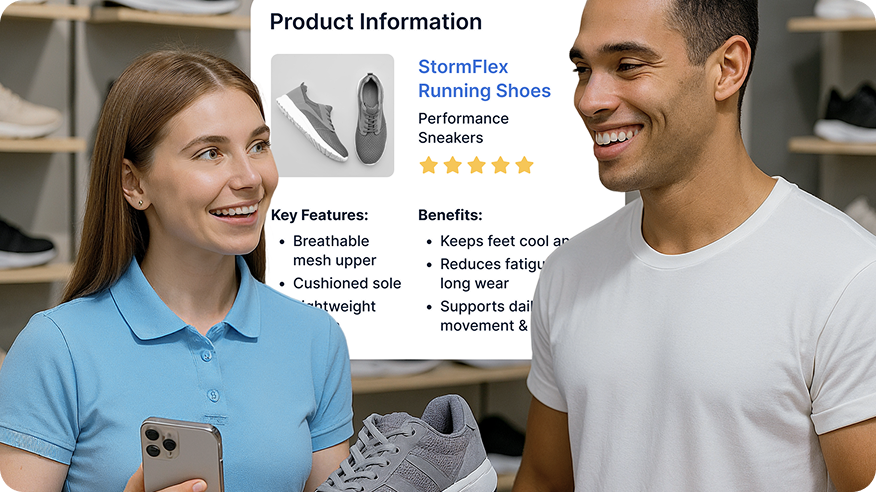 Upsell like e-commerce, in-store